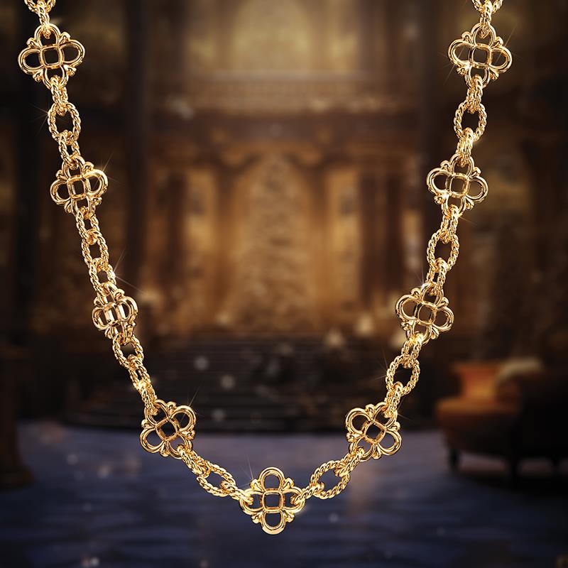Quatrefoil Necklace & Bracelet